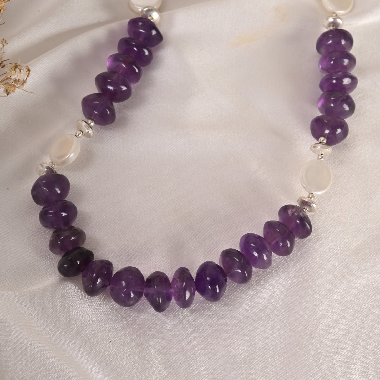 Pearls & Amethyst Necklace