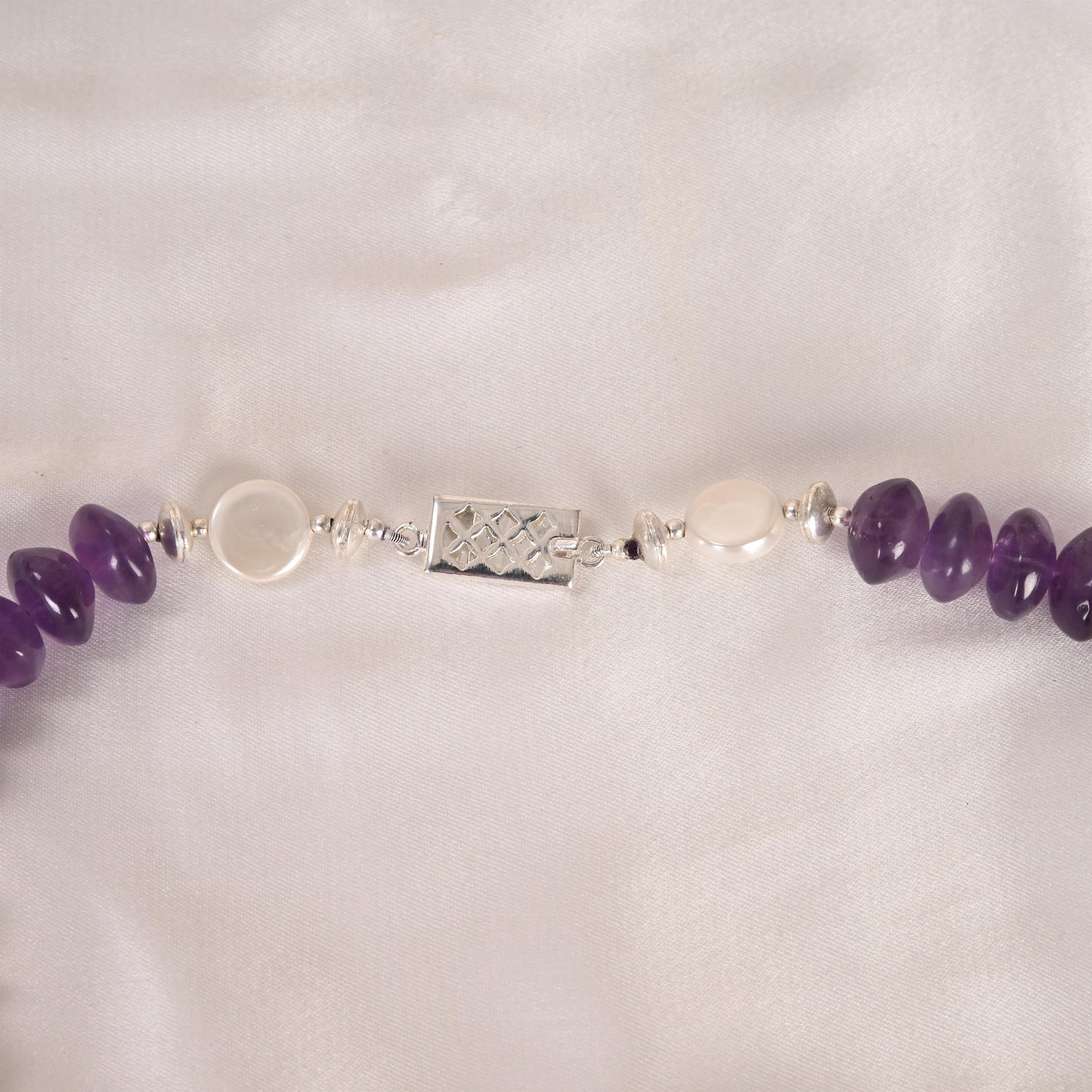 Pearls & Amethyst Necklace