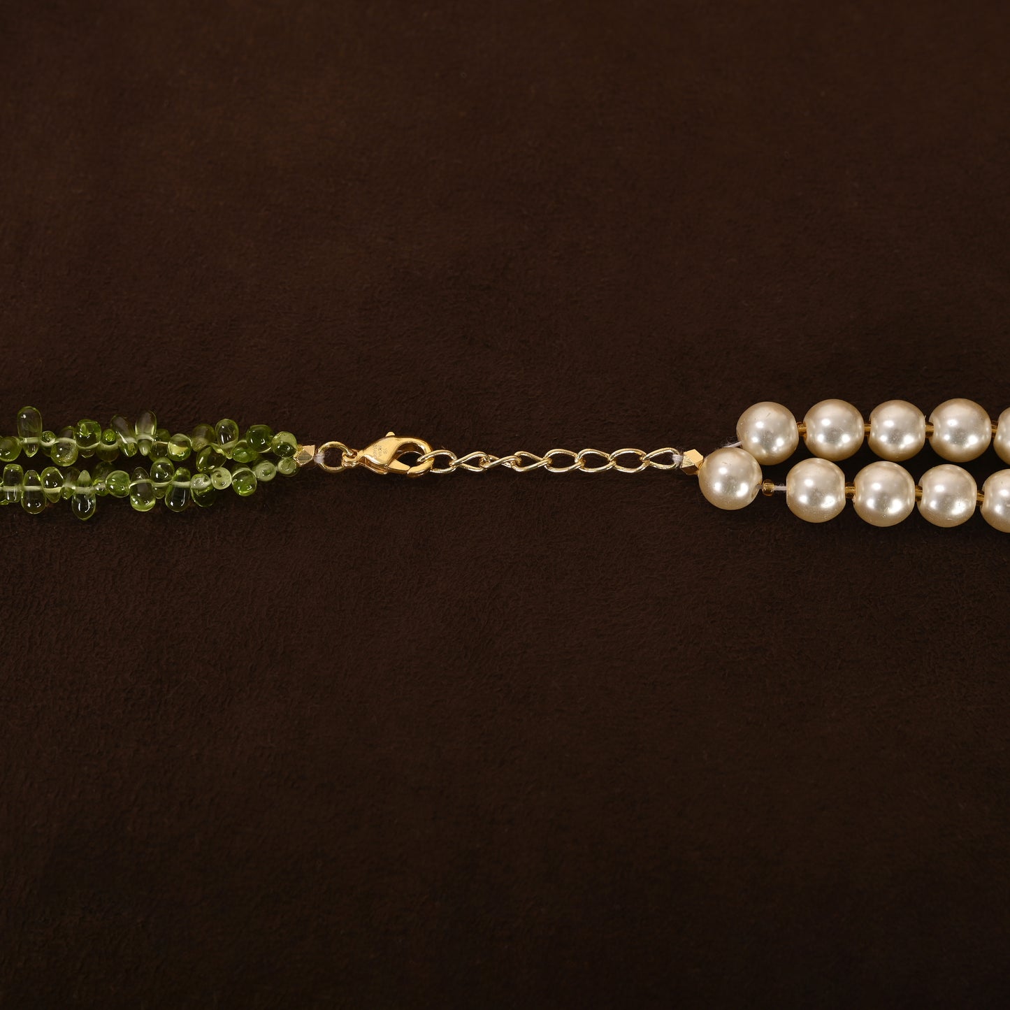 Pearls & Peridot Necklace